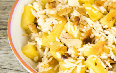 Ananas-Mandel-Reis