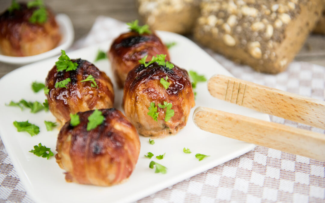 Bacon Meatball Bombs