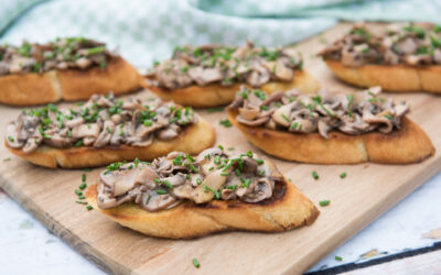 Champignon-Crostini