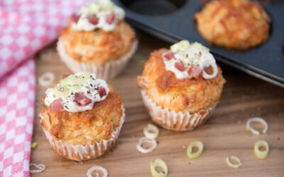 Lauch-Schinken-Muffins