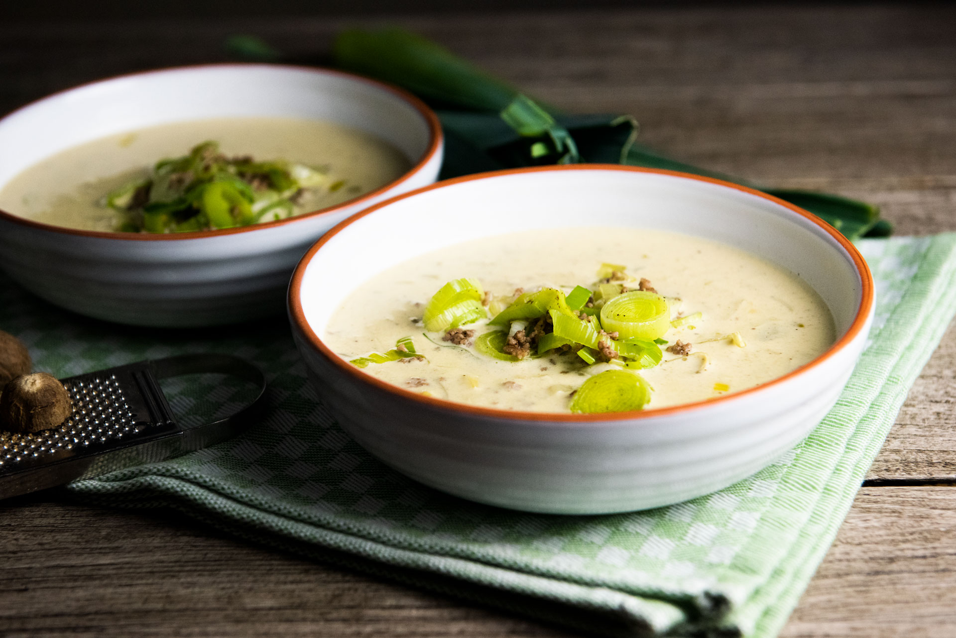 rezept für käse lauch suppe