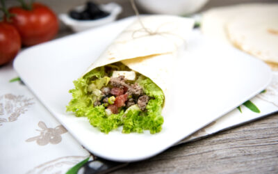 Griechische Wraps