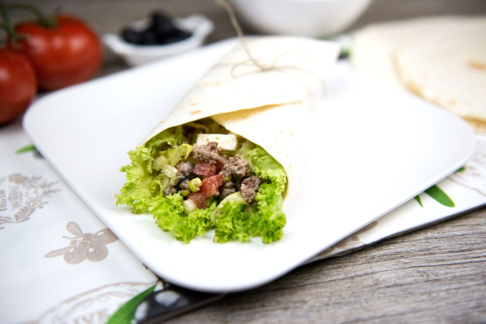 Griechische Wraps - DeliciousWay