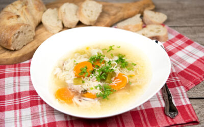 Klare Hühnersuppe